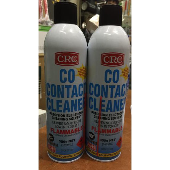Jual Crc Contact Cleaner Flammable 350 Gram / 520 Ml Evistm789 Shopee