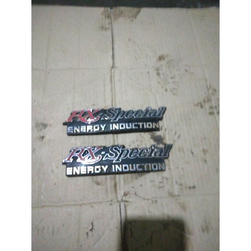 Jual logo emblem tangku yamaha rx special rxs original 2 pcs | Shopee ...