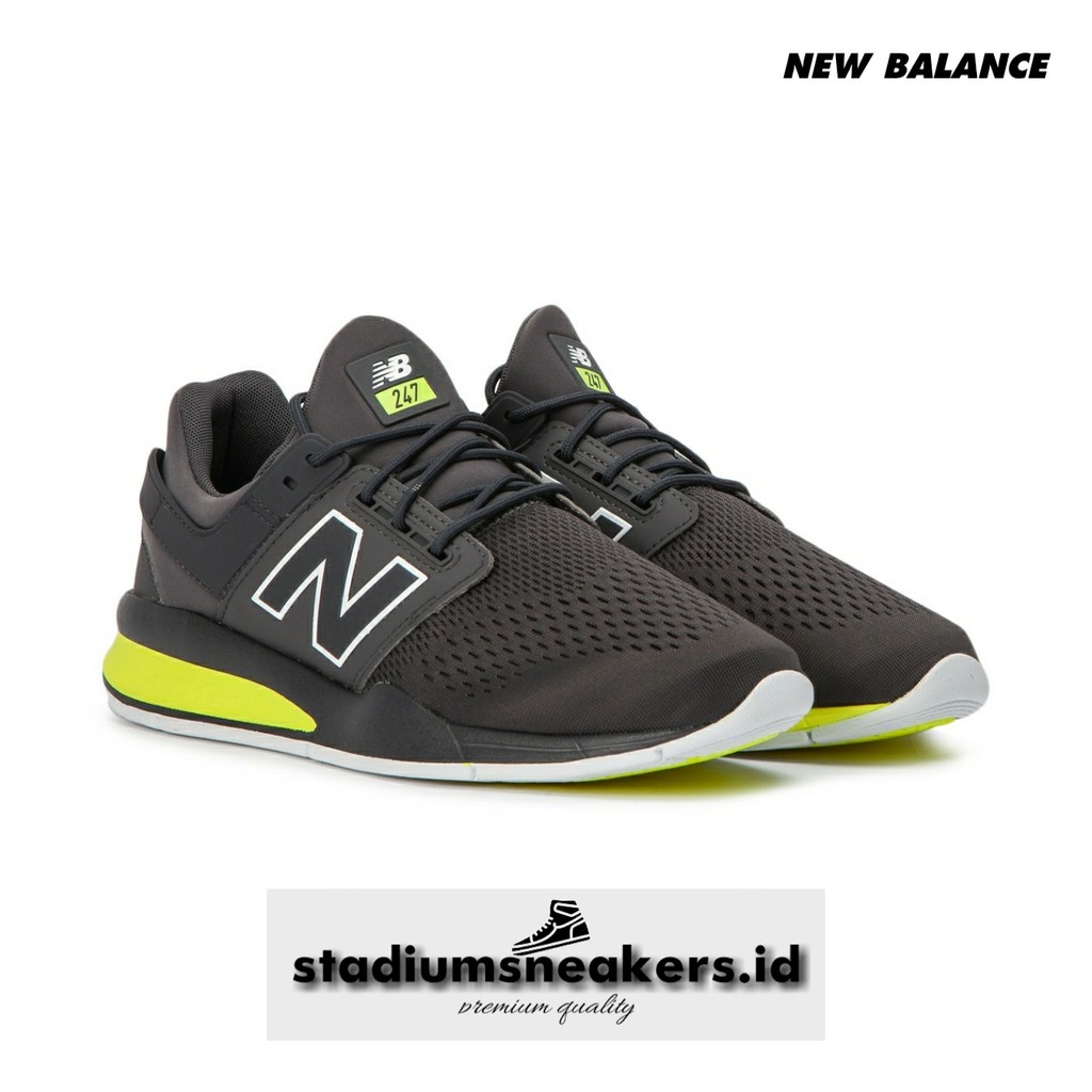 New Balance 247 Revlite Tritium Dark Grey Green Premium quality