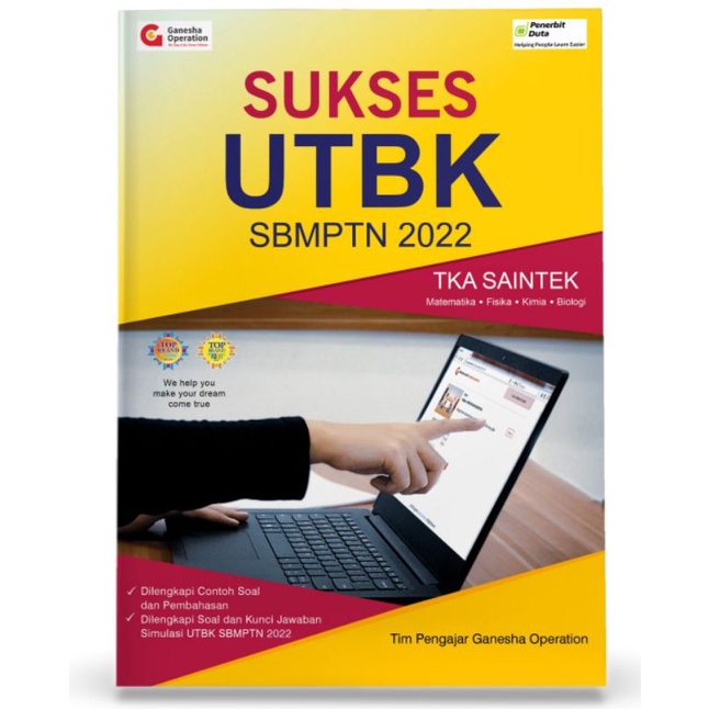 Jual Buku Utbk Sbmptn 2022 Murah Tka Saintek Ganesha Operation