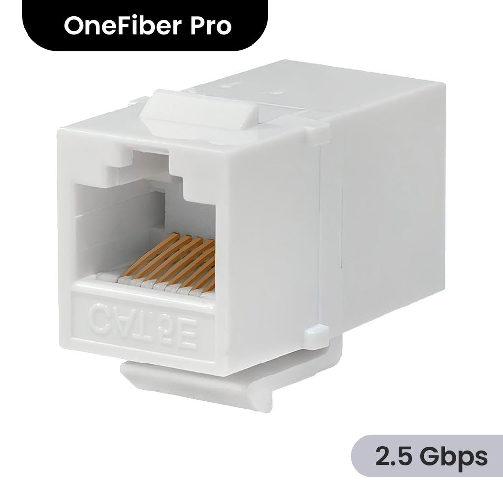 Jual Coupler Keystone Jack RJ45 Cat 5e - OneFiber OF1 | Shopee Indonesia