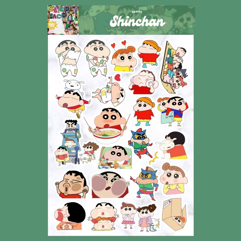 Jual Shin-Chan Sticker Sheet | Shopee Indonesia