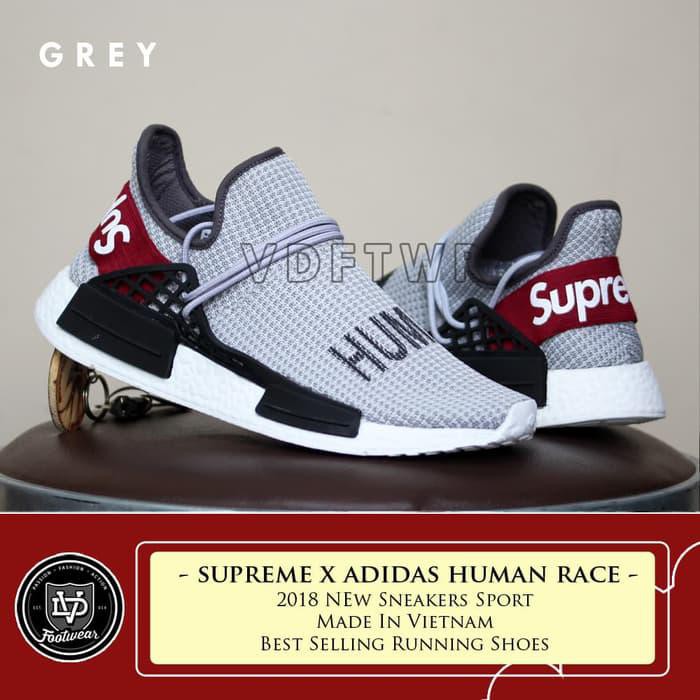 Jual SUPREME x ADIDAS HUMAN RACE NMD SEPATU SLIP ON SNEAKERS SPORT PRIA PREMIUM Shopee Indonesia