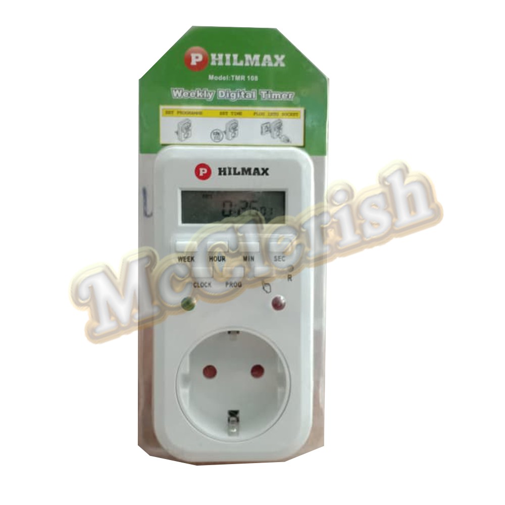 Jual Philmax Timer Digital 24 jam Timer Digital Hilmax Shopee Indonesia