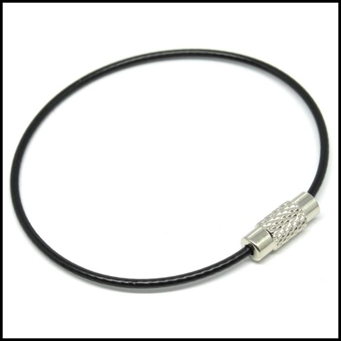 Jual PROMO - Tali Besi Carabiner Metal Stainless Steel Wire Rope Keys ...