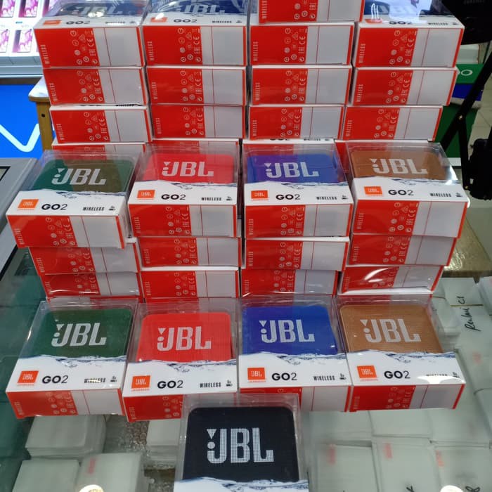Jual JBL GO 2 Speaker Sp Bluetooth BT Wireless Portable Audio Jack GO2 ...
