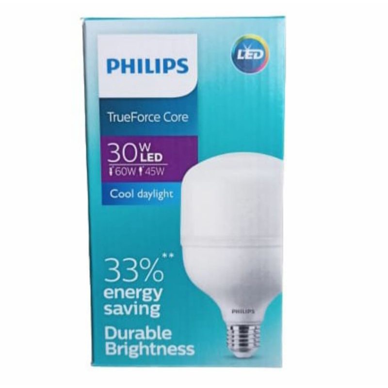 Jual lampu led philips trueforce core 30w, 50w putih | Shopee Indonesia