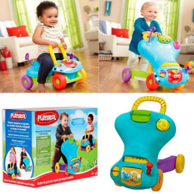 Jual [TERMURAH] Playskool Start Walk n' Ride / Push Walker Ride On ...