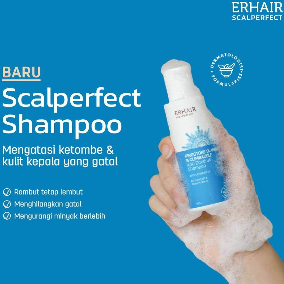 Jual ERHA ERHAIR Scalperfect Piroctone Olamine & Climbazole Anti