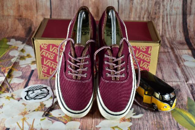 Vans california maroon sales