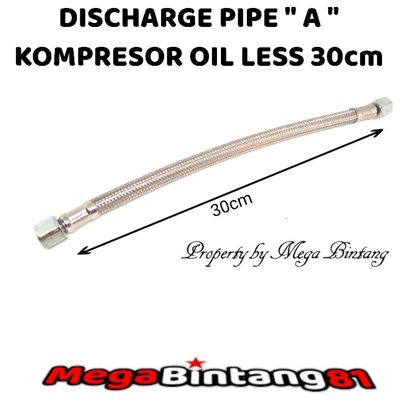 Jual Discharge Pipe "A" Kompresor Portable Oil Less 1HP Pipa Kompresor ...