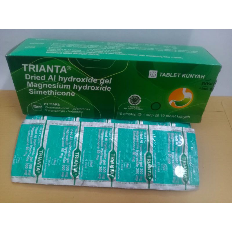 Jual Trianta 10 Tablet (Strip) | Shopee Indonesia