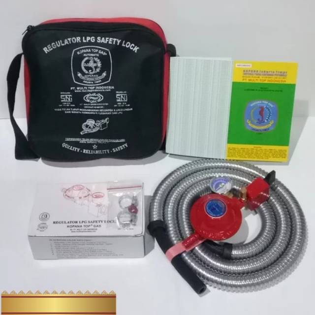 Jual Regulator Gas Anti Bocor Regulator Pertamina Sefety Lock Shopee