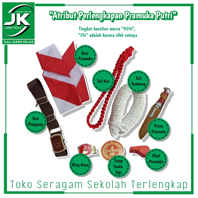 Jual aksesoris pramuka perempuan larat Harga Terbaik & Termurah Februari  2024