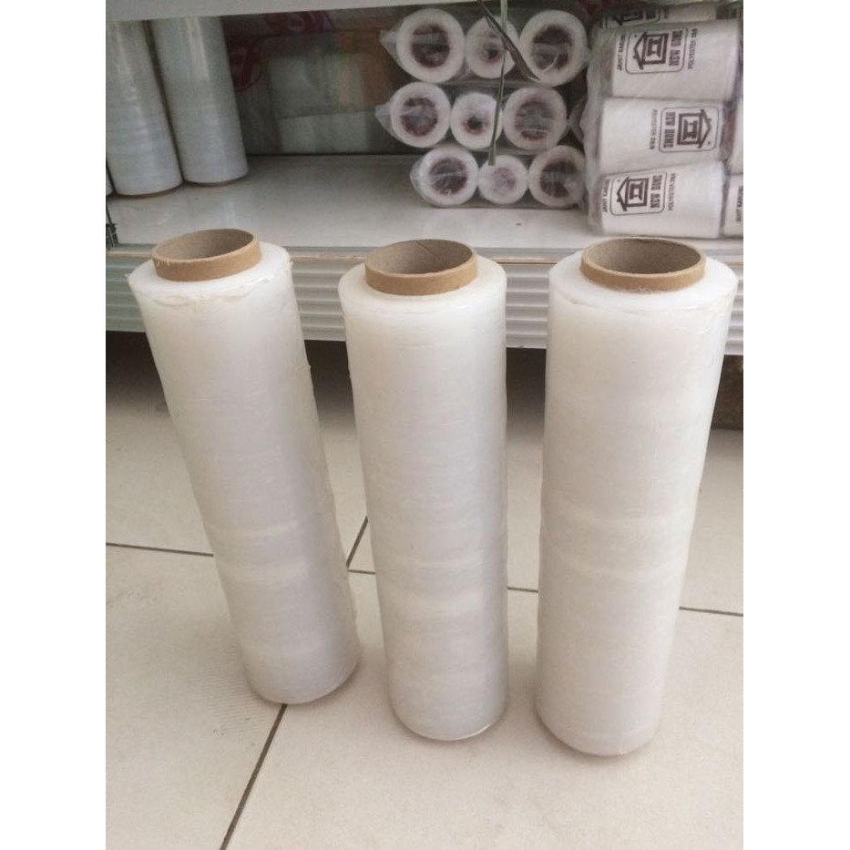 Jual Plastik Wrapping 30cm x 200m/Wraping Lilit/Stretch Film/Wrap ...