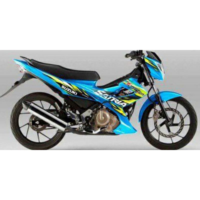Jual Paket body belakang dan reksil tengah satria fu facelift warna ...