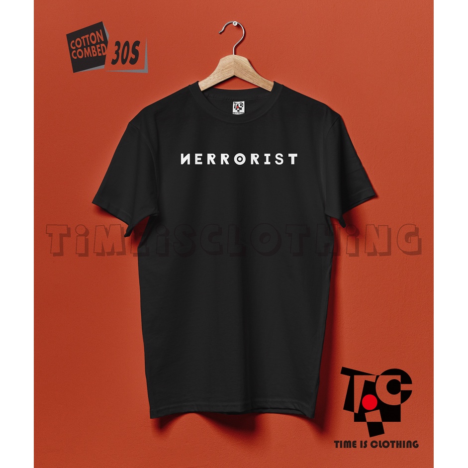 Jual Kaos Tshirt Baju Combed 30S NERRORIST NERROR nessi judge YouTuber ...