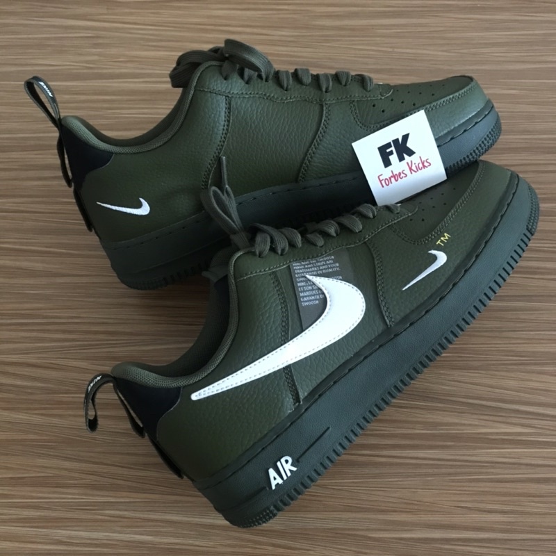 air force 1 low utility olive canvas