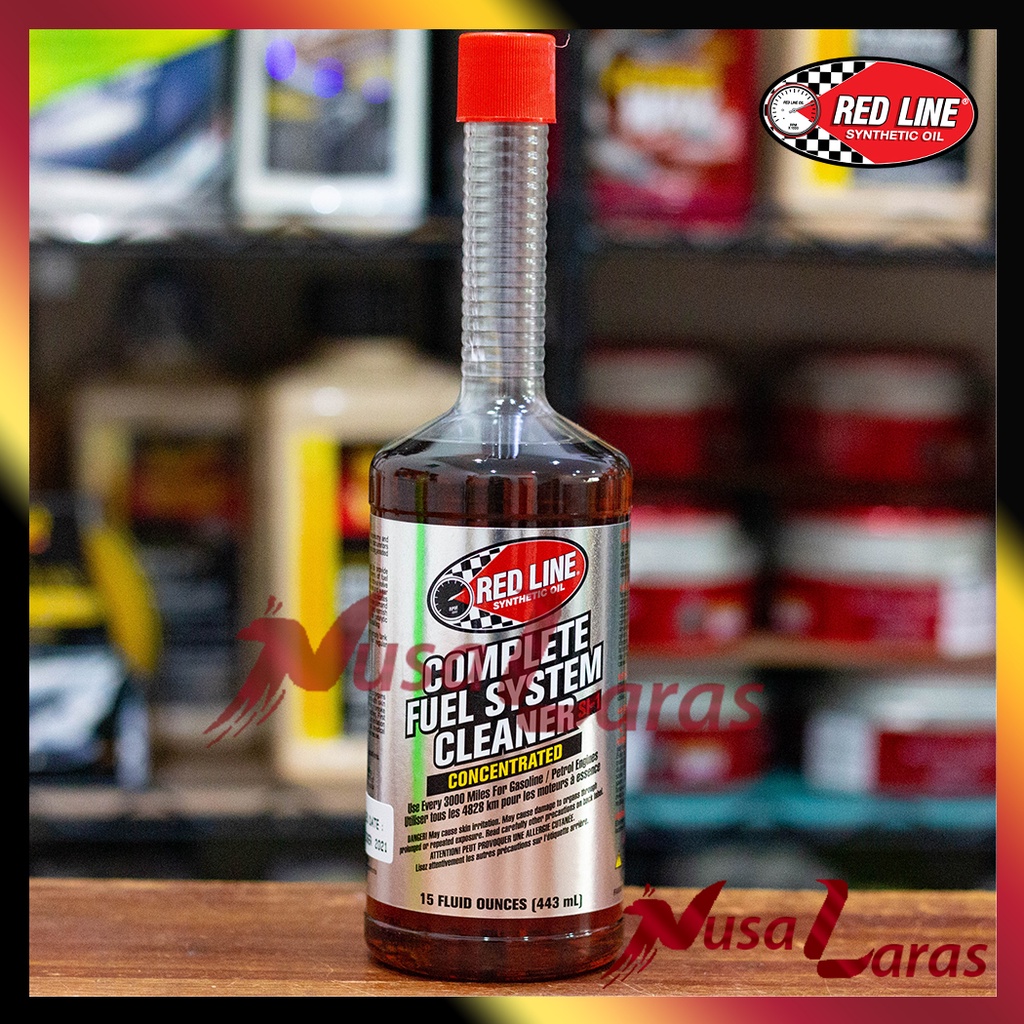 Jual Redline Complete Fuel System Cleaner, Fuel Additive Bensin Aditif