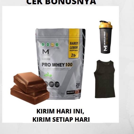 Jual EXCLUSIVE!MUSCLE FIRST PRO WHEY 100 2 LBS BPOM HALAL GYM ...