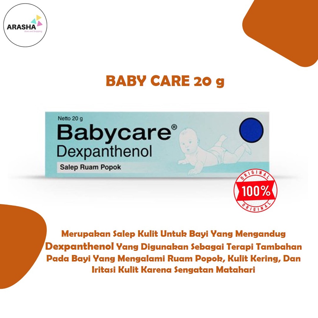 Jual BABYCARE SALEP RUAM POPOK 20 GR Salep Kulit Bayi, Ruam Popok