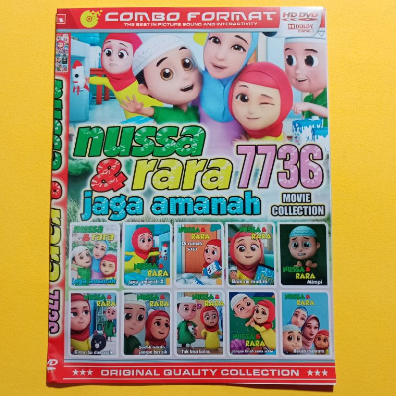 Jual Kaset DVD Film Kartun Islami NUSA & RARA Episode TERBARU. | Shopee ...