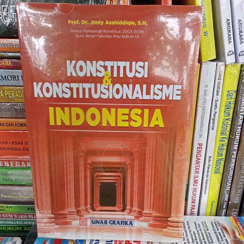 Jual KONSTITUSI & KONSTITUSIONALISME INDONESIA ||Prof. Dr. Jimly ...