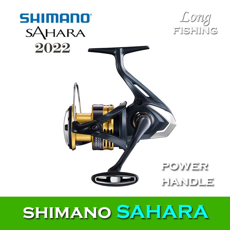 Jual Reel Shimano Sahara Fj C3000 4000 Model Tahun 2022 Power Handle