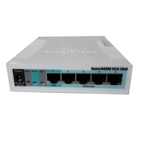 Jual Mikrotik RB951G-2HND , Wireless Router 5 Port Gigabit , 1 Usb ...