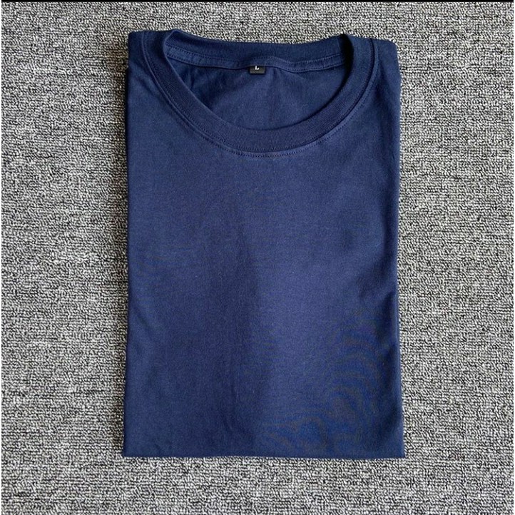 Jual KAOS POLOS BIRU DONGKER | Shopee Indonesia