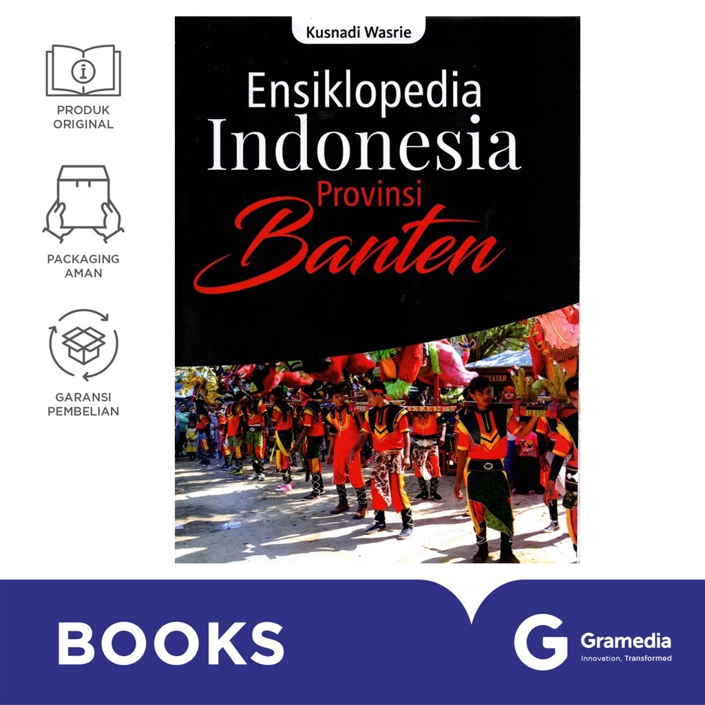 Jual Ensiklopedia Indonesia Provinsi Banten (Kusnadi Wasrie) | Shopee ...