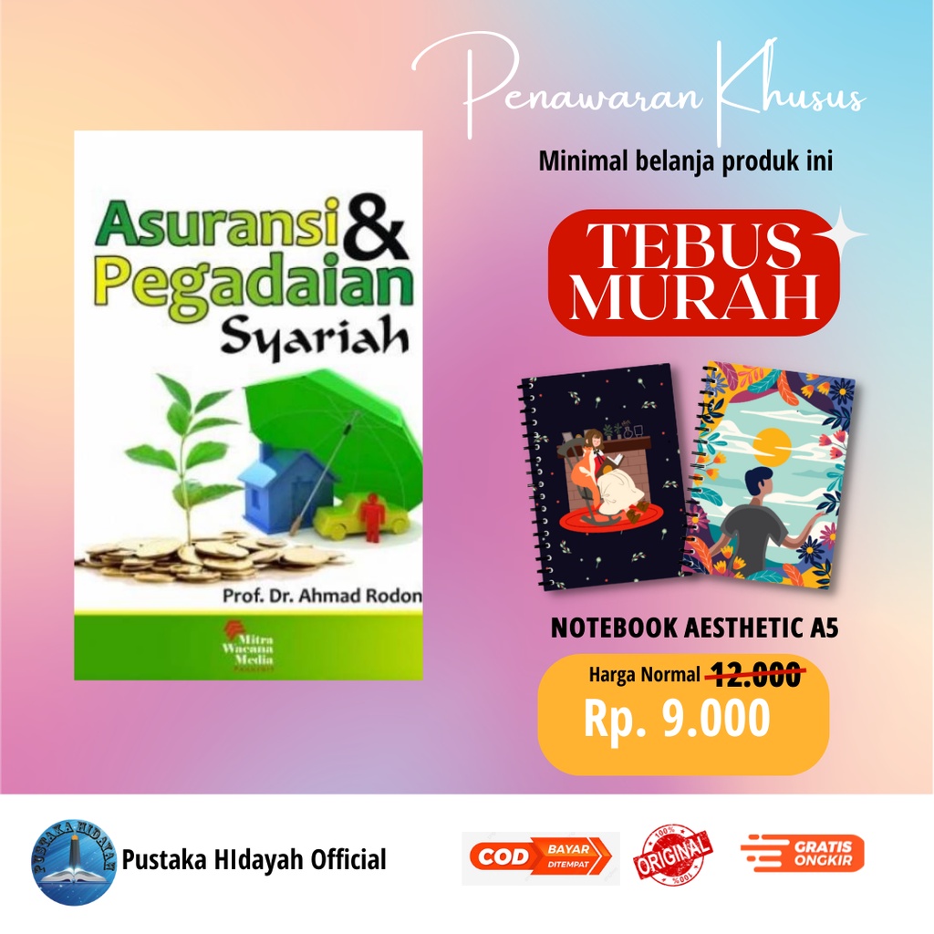 Jual Asuransi Dan Pegadaian Syariah - Dr Ahmad Rodoni | Shopee Indonesia