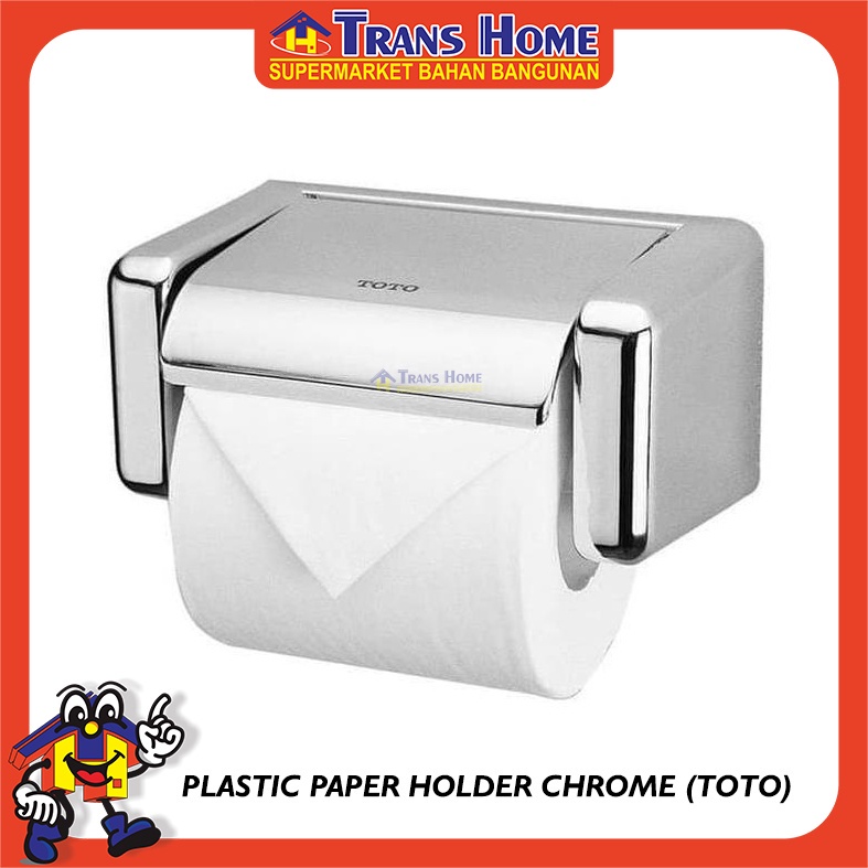 Jual Tempat Tissue Plastic Plastik Paper Holder Chrome (TOTO) Shopee
