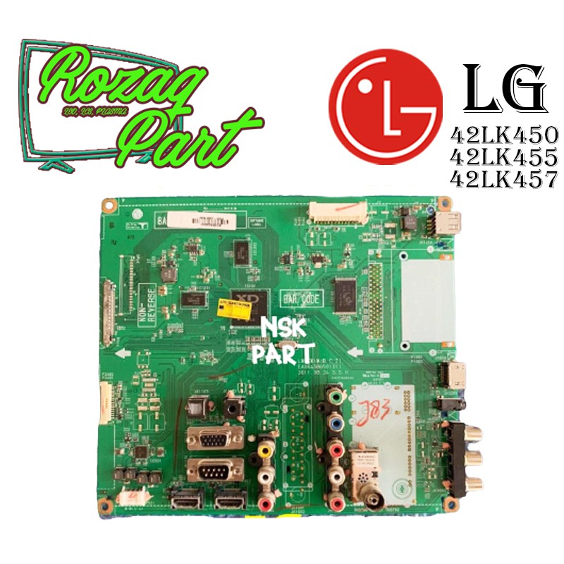 Jual Mesin Mainboard Empeg Modul TV LG Type 42LK455 42LK 455 | Shopee ...
