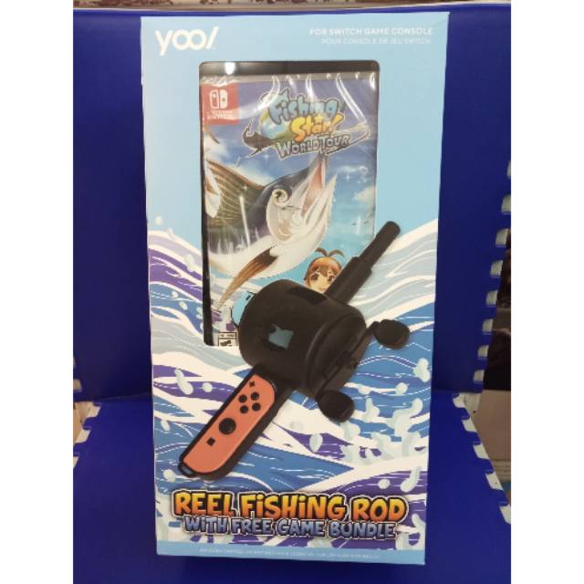 Jual Yool Reel Fishing Rod with Free Game Bundle for Nintendo Switch