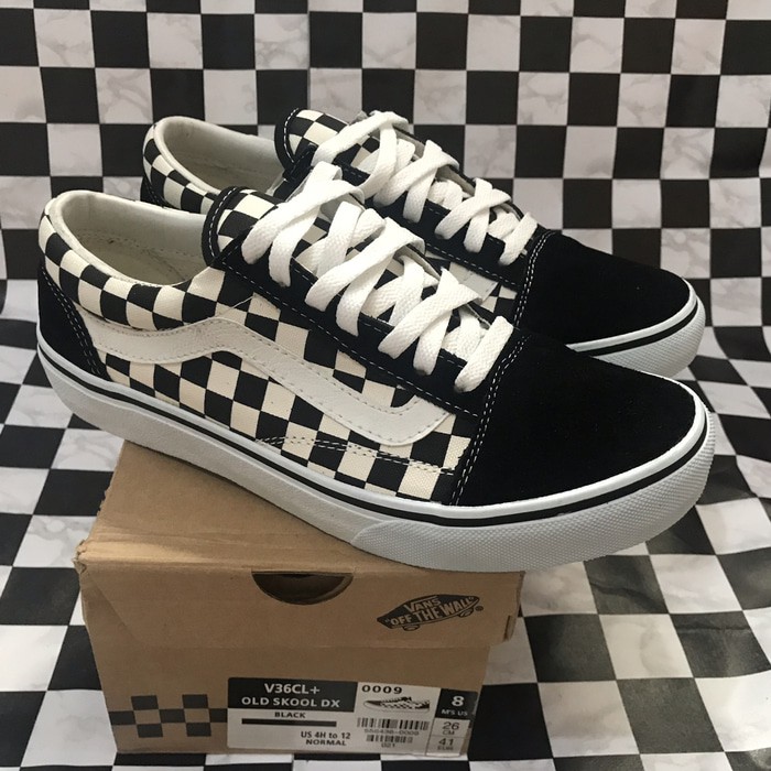 Jual vans old skool sales checkerboard original