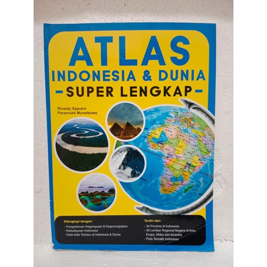 Jual BUKU ATLAS INDONESIA DAN DUNIA SUPER LENGKAP | Shopee Indonesia