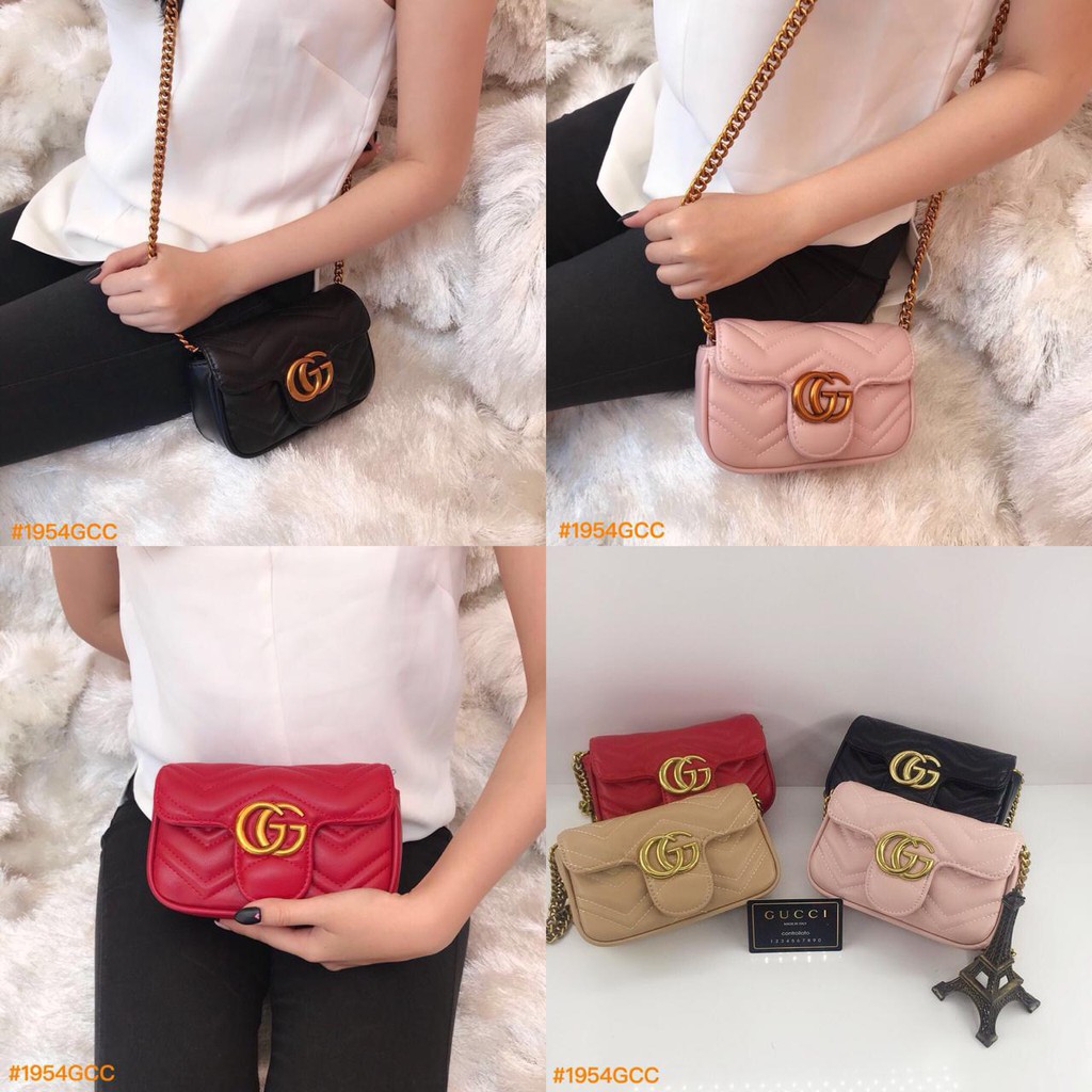 Ukuran gucci marmont mini sale
