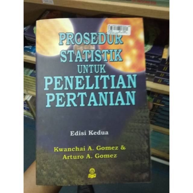 Jual Prosedur Statistik Untuk Penelitian Pertanian Shopee Indonesia