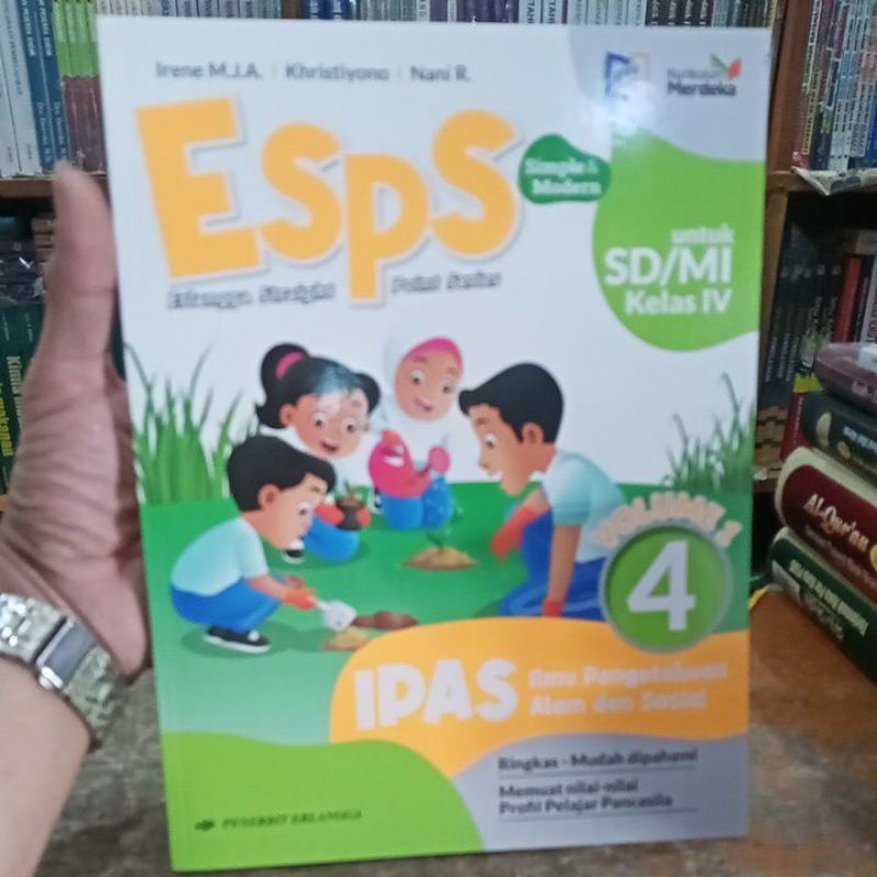 Jual buku esps iPas ilmu pengetahuan alam dan sosial kelas 4 kurikulum ...