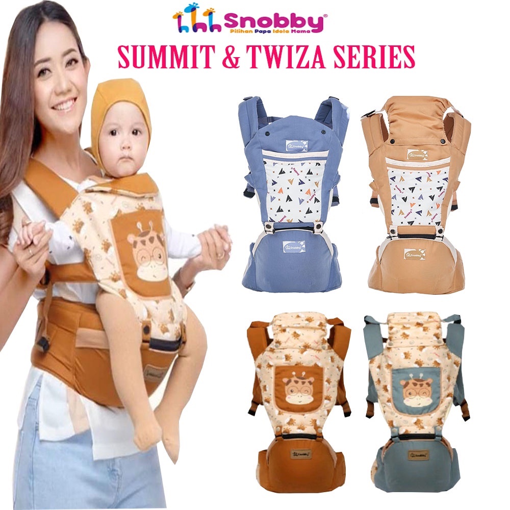 Snobby Gendongan Bayi Hipseat Snobby Hipseat 6 Posisi Twiza Series TPG 6943 Hipseat sobby Gendongan Snobby Tas snobby Traveling