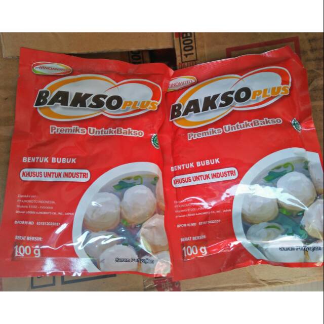 Jual Premix Baksoplus Kemasan 100 Gram Shopee Indonesia