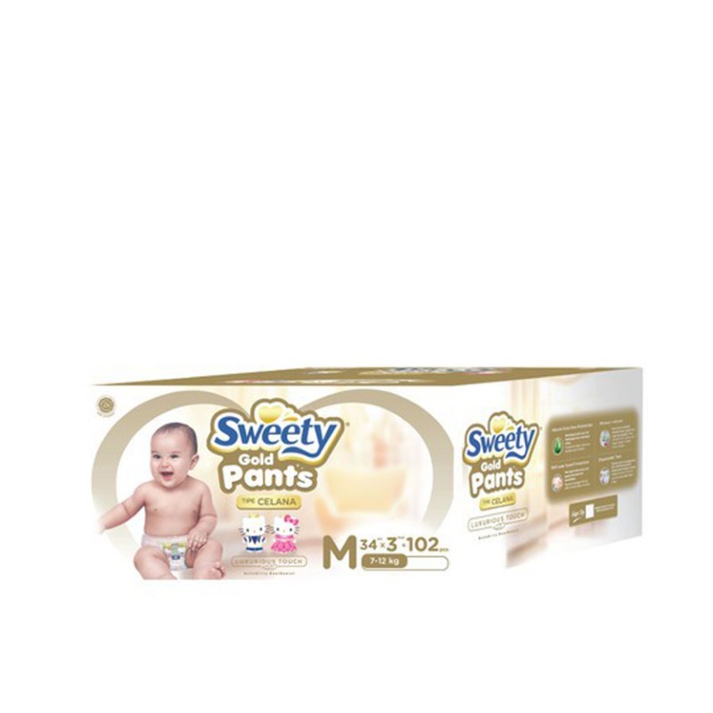 Jual Sweety Gold Pants M 3x34s (next gen) Shopee Indonesia