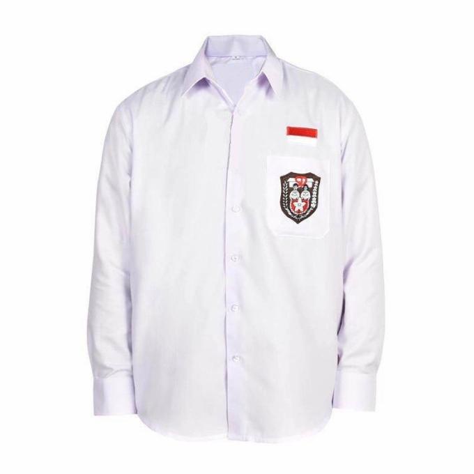 Jual Bisa Cod Baju Seragam Sekolah Merah Putih Lengan Panjang Seragam Sekolah Sd Seragam Sekolah