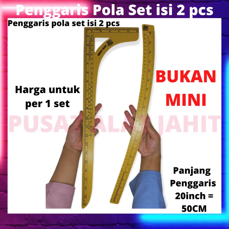 Jual Penggaris Pola Jahit Set Isi Pc Penggaris Pola Penggaris Bahan Shopee Indonesia