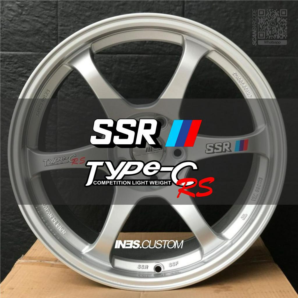Jual STIKER SSR TYPE C RS STIKER VELG ORIGINAL SIZE | Shopee Indonesia