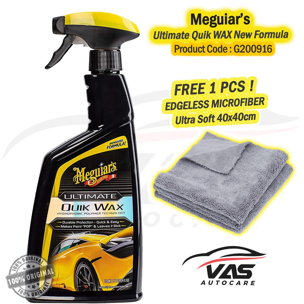 Meguiar's NEW FORMULA Ultimate Quik Wax And Detailer!! 