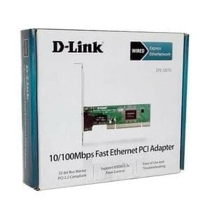 Jual DLink DFE-520TX LAN Card PCI Fash Ethernet Adapter | Shopee Indonesia