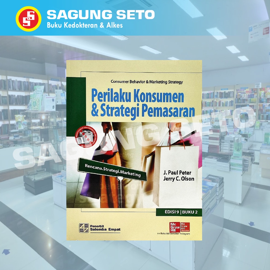 Jual PERILAKU KONSUMEN DAN STRATEGI PEMASARAN ED-9 BUKU 2-PAUL ...