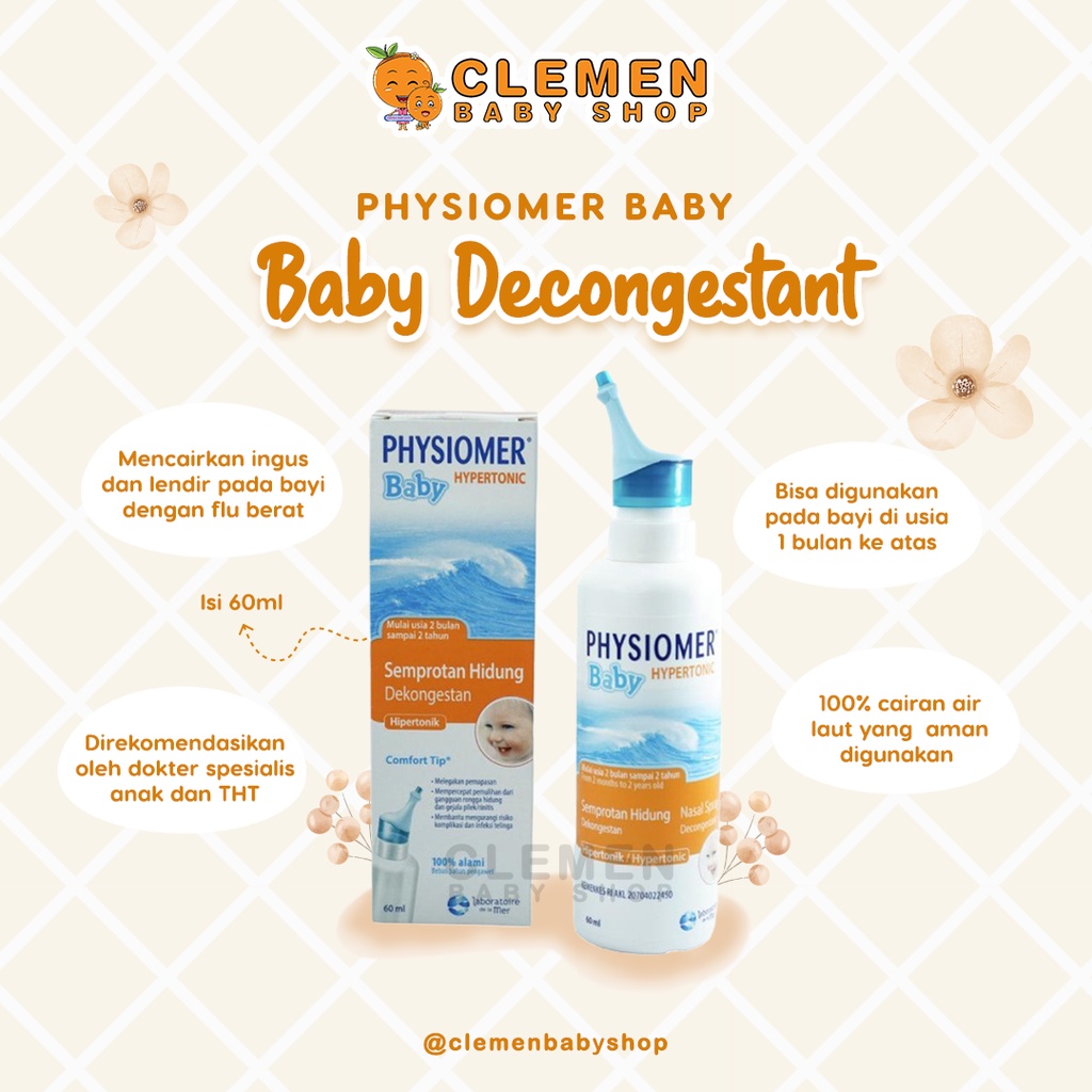 Physiomer Baby Hypertonique Spray 60ML